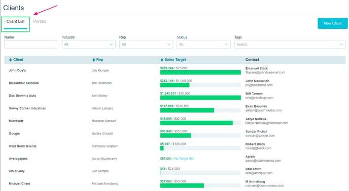 01_Client List