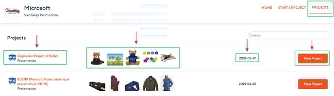 project history