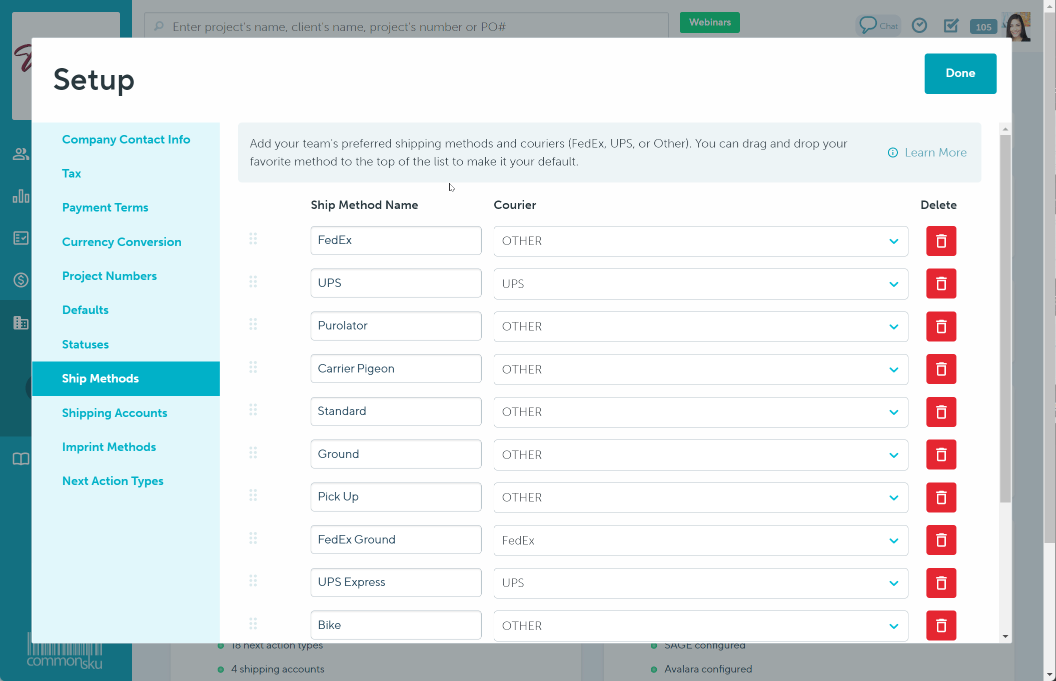 03_Edit shipping methods