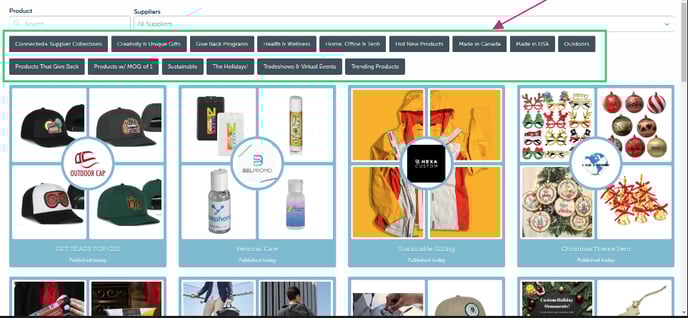 selecting themes