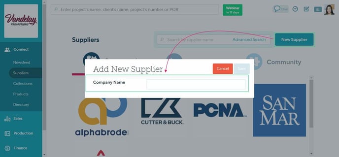 Suppliers (1)